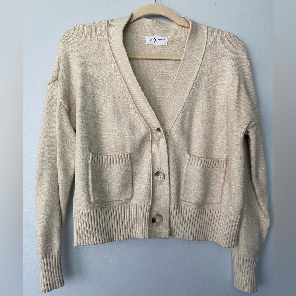 CJLA Ashley Cardigan - oat